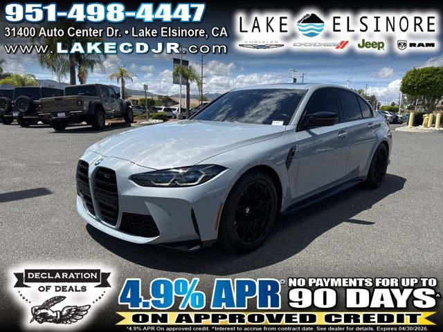 Used 2023 BMW M3 Competition w/ Parking Assistance Package