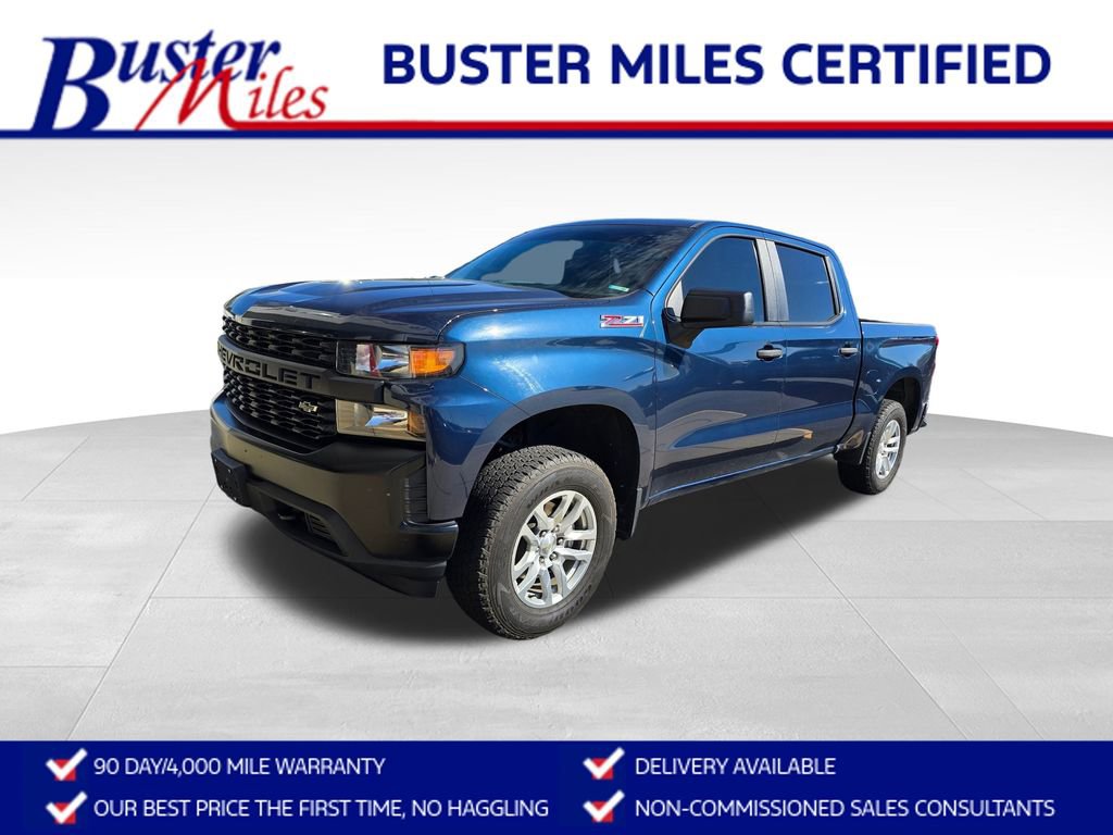 Used 2021 Chevrolet Silverado 1500 W/T w/ Z71 Off-Road Package