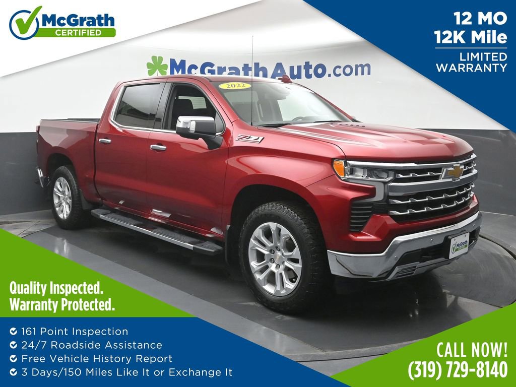 Used 2022 Chevrolet Silverado 1500 LTZ w/ LTZ Premium Package