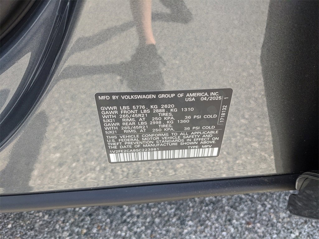 New 2025 Volkswagen Atlas Cross Sport SEL Premium R-Line image 45