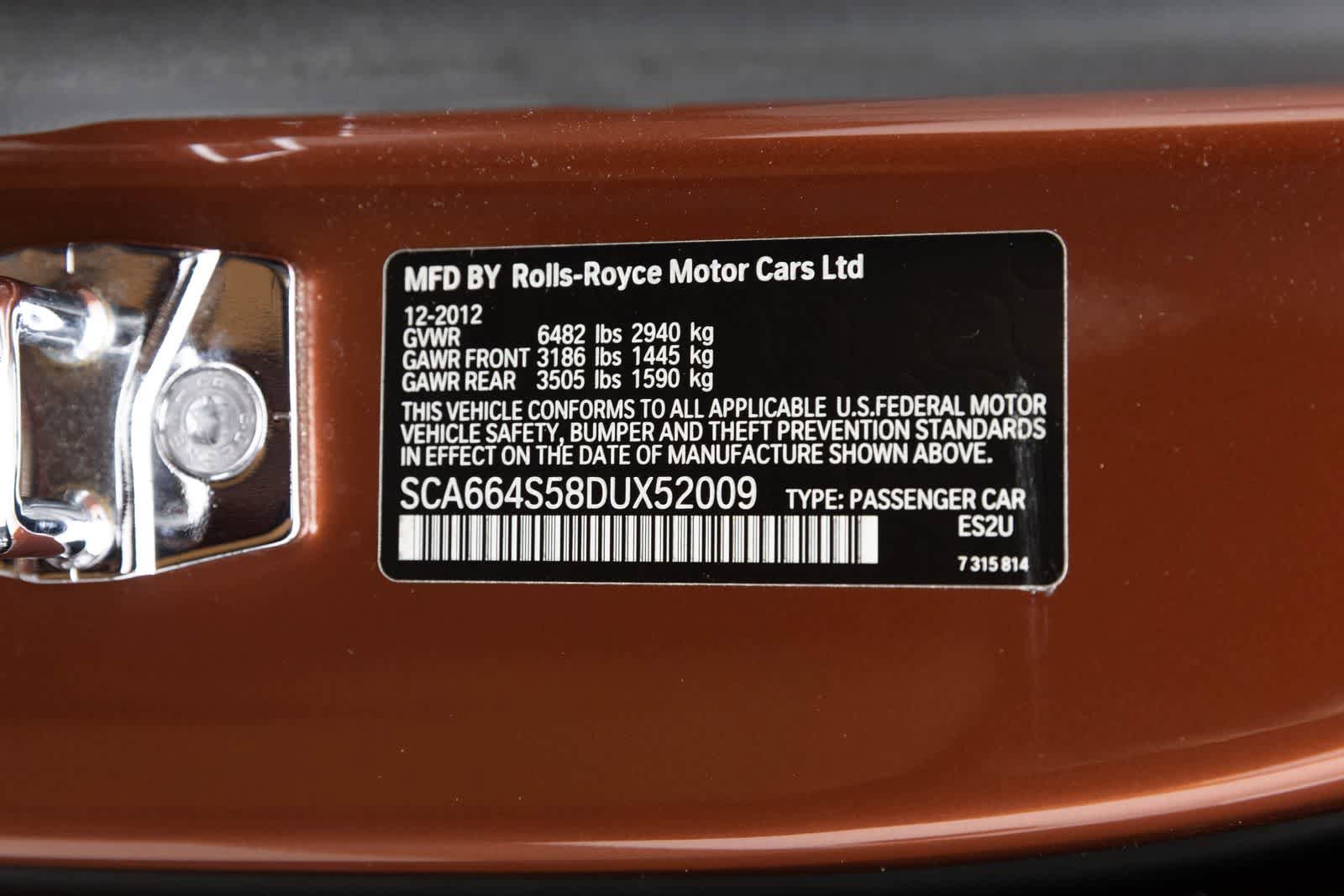 Used 2013 Rolls-Royce Ghost RWD image 17