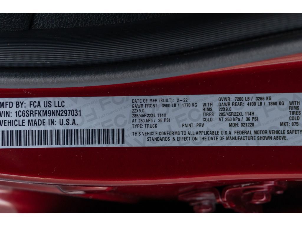 Used 2022 RAM 1500 Limited w/ Cold Weather Group AWD/4WD image 31