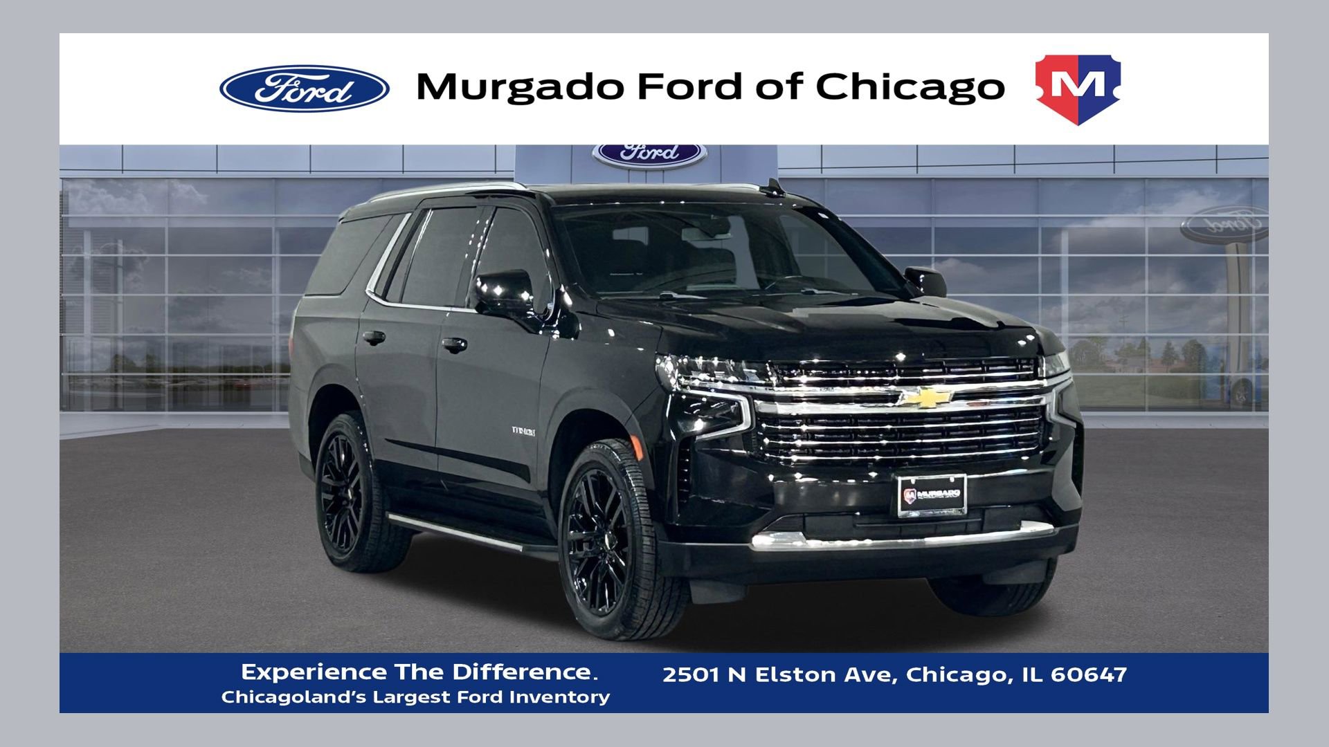 Used 2021 Chevrolet Tahoe LT w/ Rear Media and Nav Package AWD/4WD image 1
