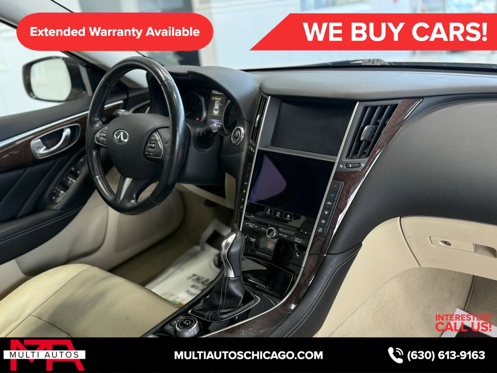 Used 2015 INFINITI Q50 Premium w/ Deluxe Touring Package image 18