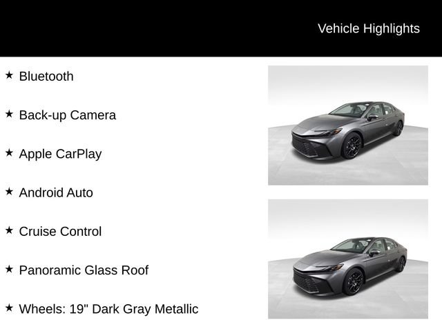 New 2026 Toyota Camry XLE FWD image 7