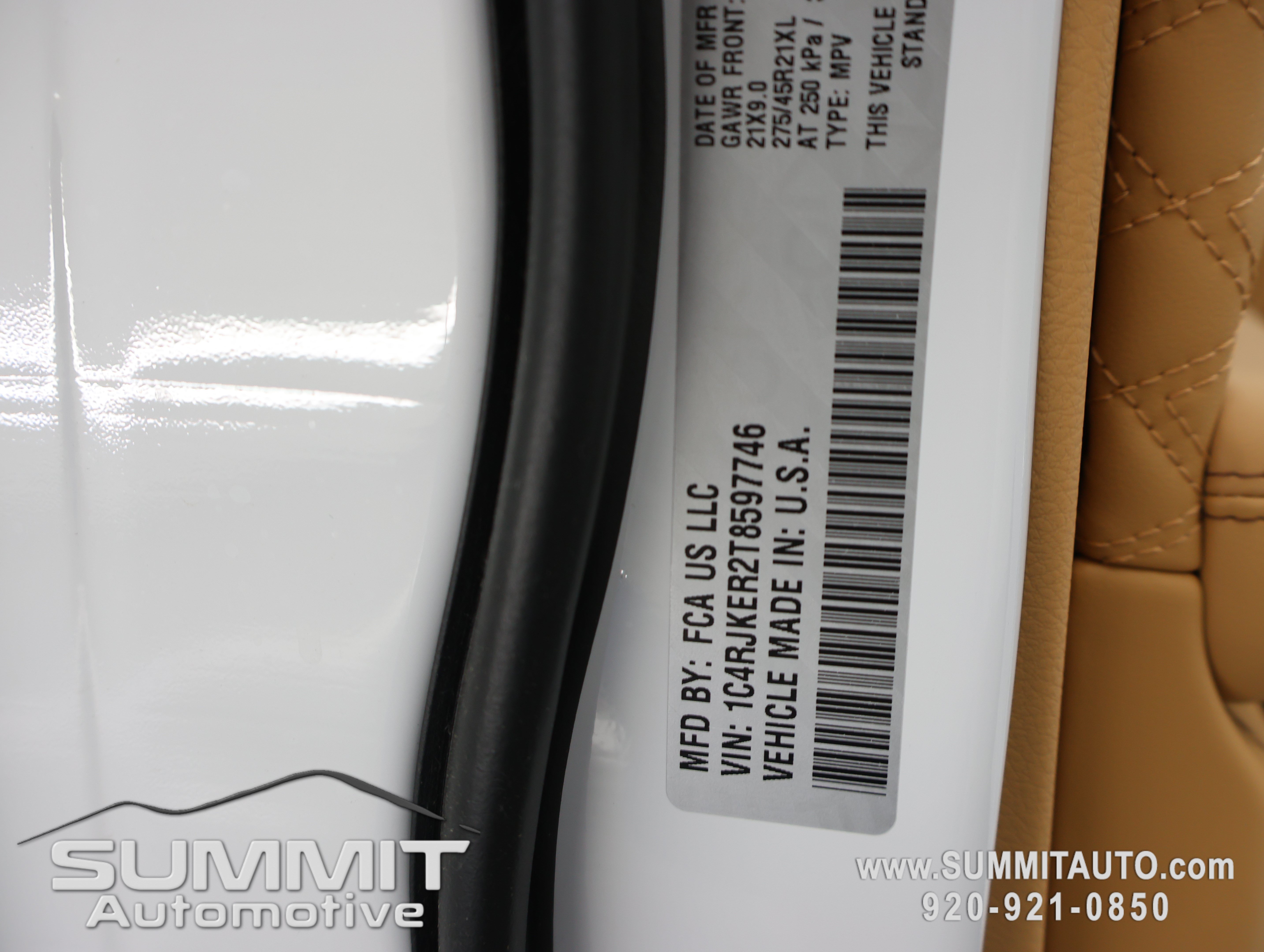 New 2026 Jeep Grand Cherokee L Summit w/ Obsidian Package AWD/4WD image 90