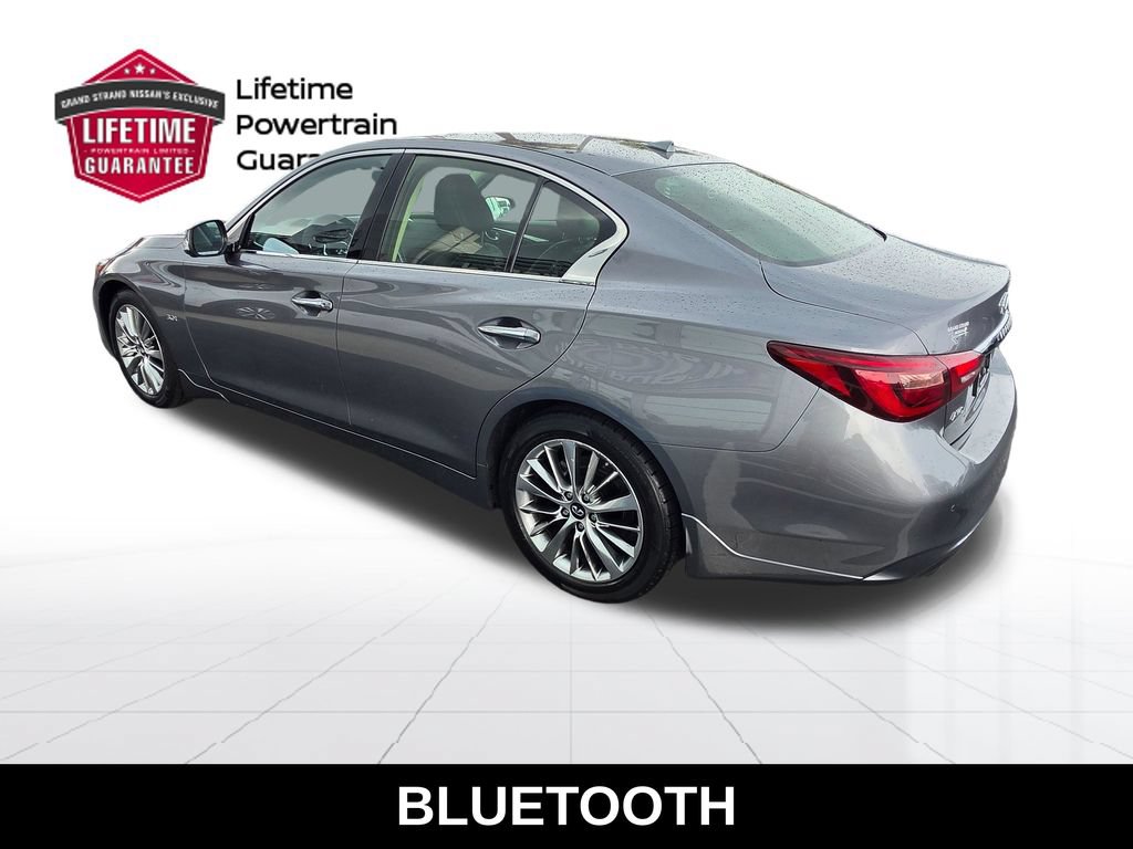 Used 2019 INFINITI Q50 Luxe w/ Essential Package (3.0T Luxe) AWD/4WD image 3