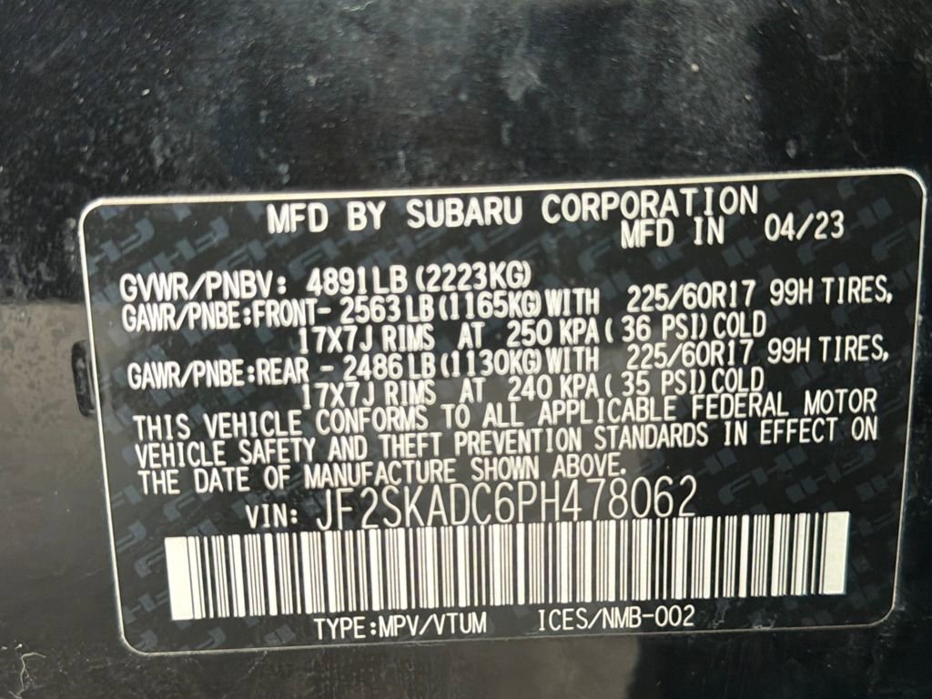 Certified 2023 Subaru Forester Premium image 53