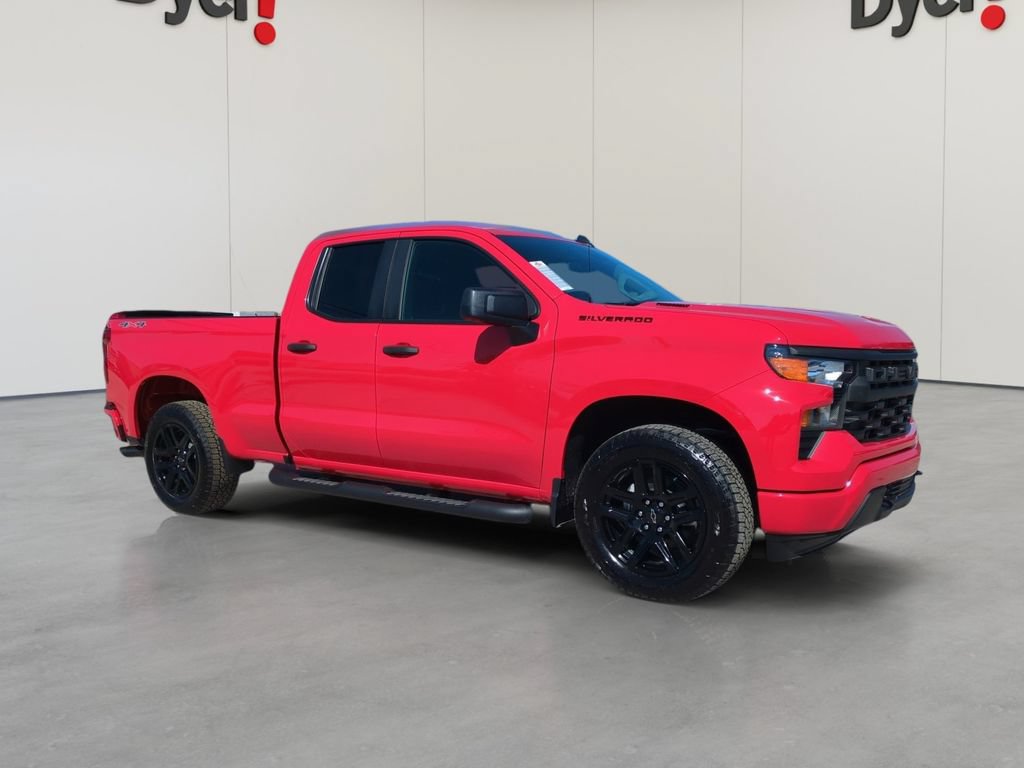 New 2026 Chevrolet Silverado 1500 Custom w/ Turbomax Blackout Package AWD/4WD image 1