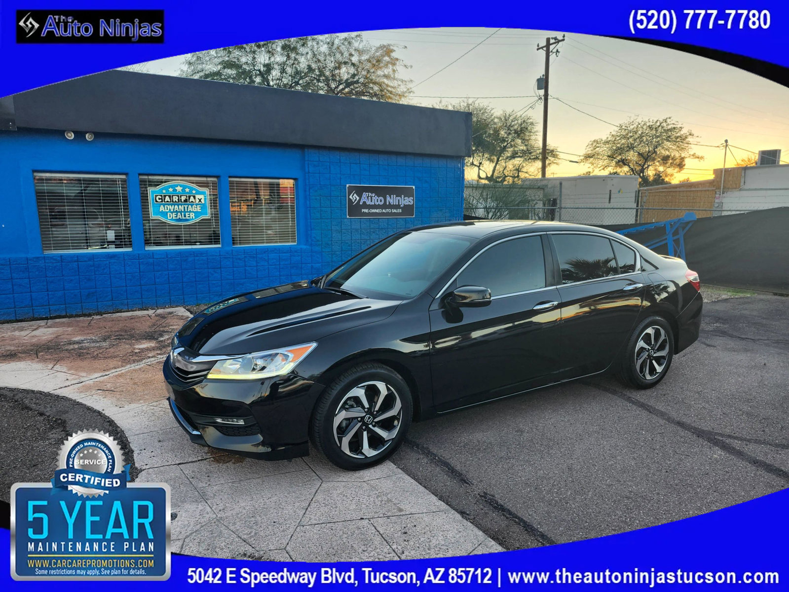 Used 2016 Honda Accord EX image 2