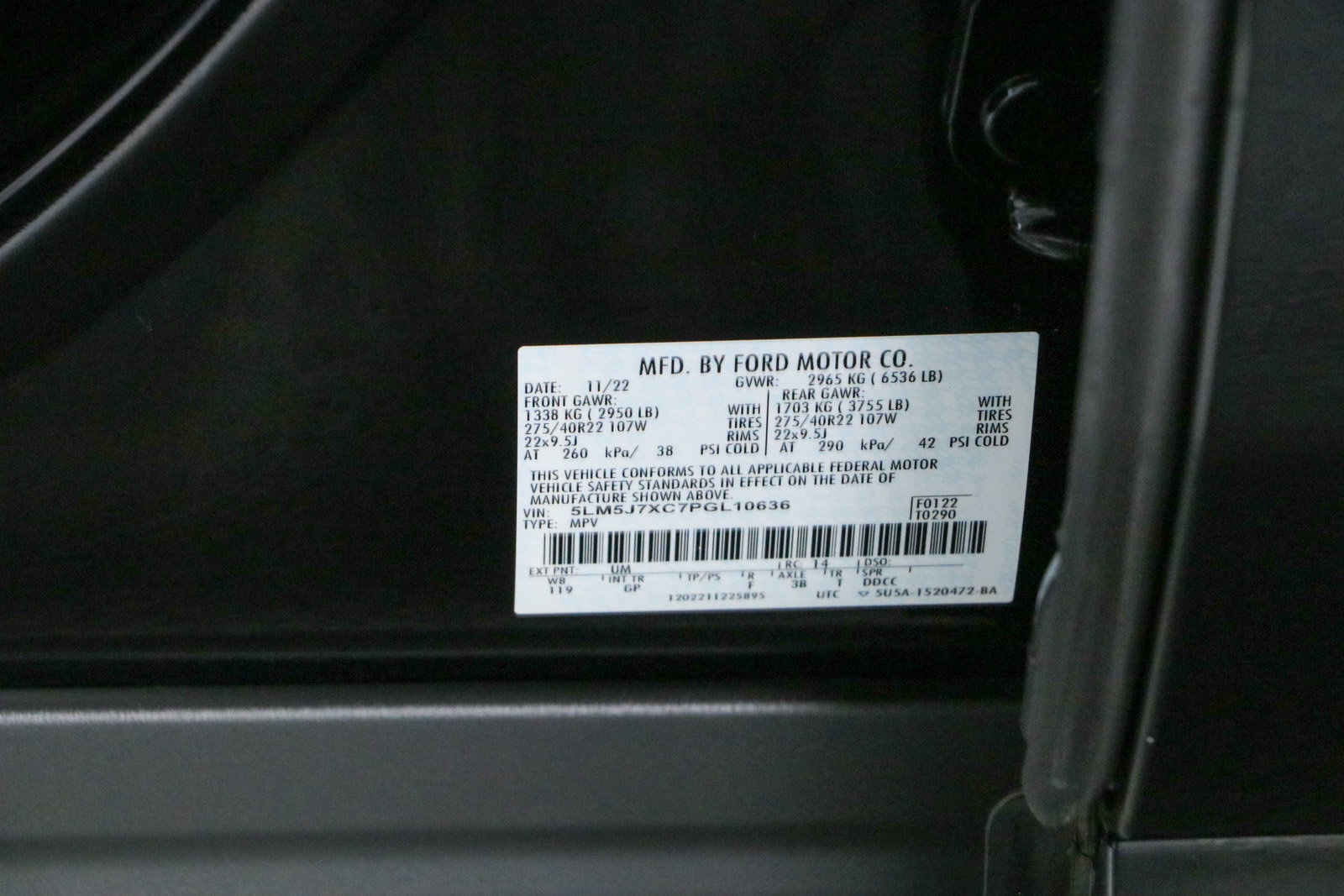 Used 2023 Lincoln Aviator Reserve w/ Jet Package AWD/4WD image 35