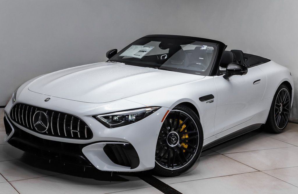 New 2026 Mercedes-Benz SL 55 AMG 4MATIC image 1