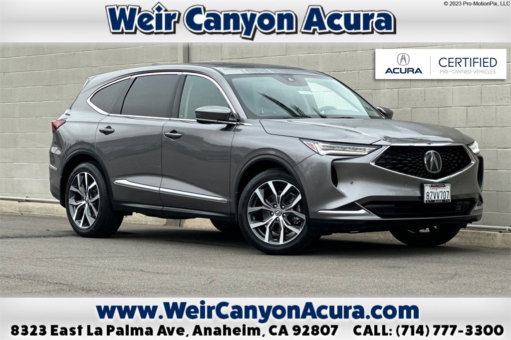Certified 2022 Acura MDX FWD w/ Technology Package