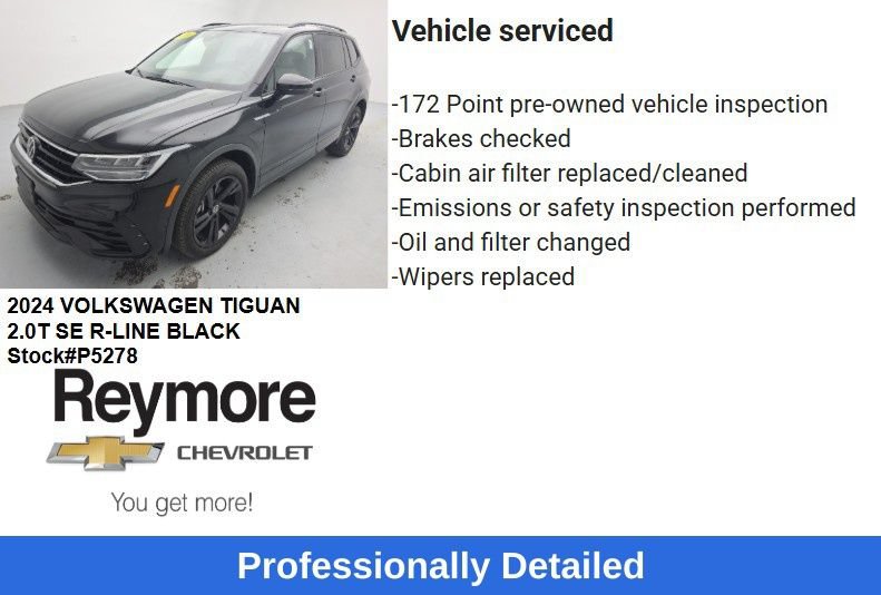 Used 2024 Volkswagen Tiguan SE R-Line AWD/4WD image 53