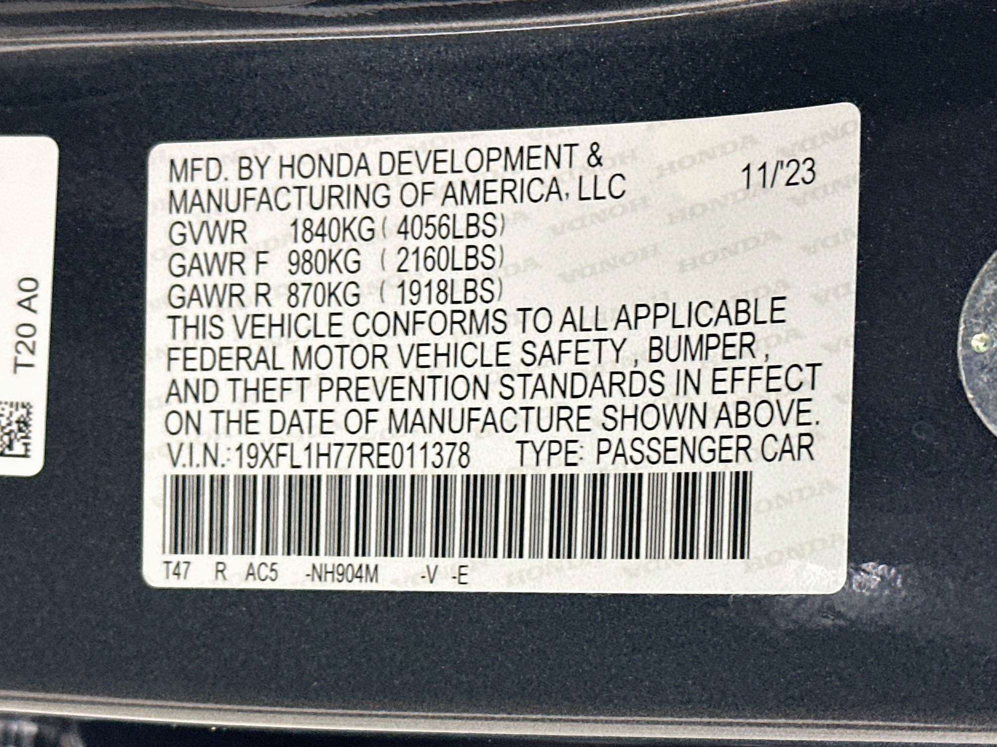 Used 2024 Honda Civic EX-L image 12