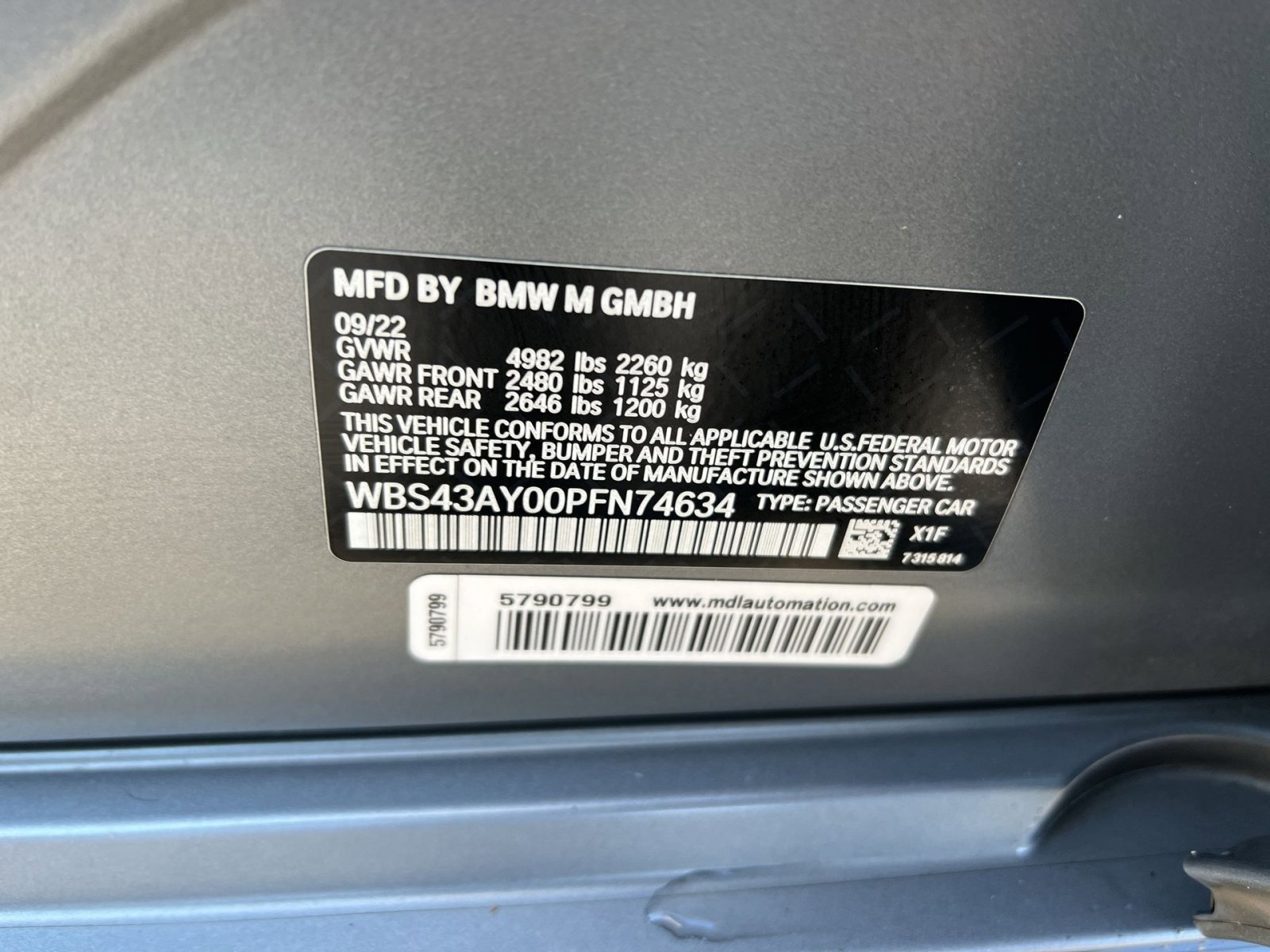 Used 2023 BMW M3 Competition image 28