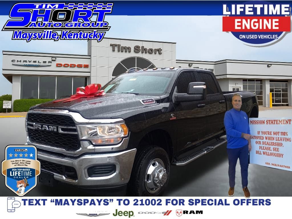 Used 2024 RAM 3500 Tradesman w/ Chrome Appearance Group