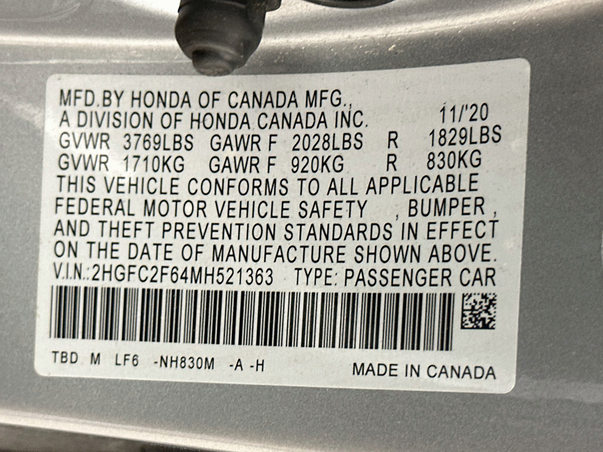 Used 2021 Honda Civic LX image 12