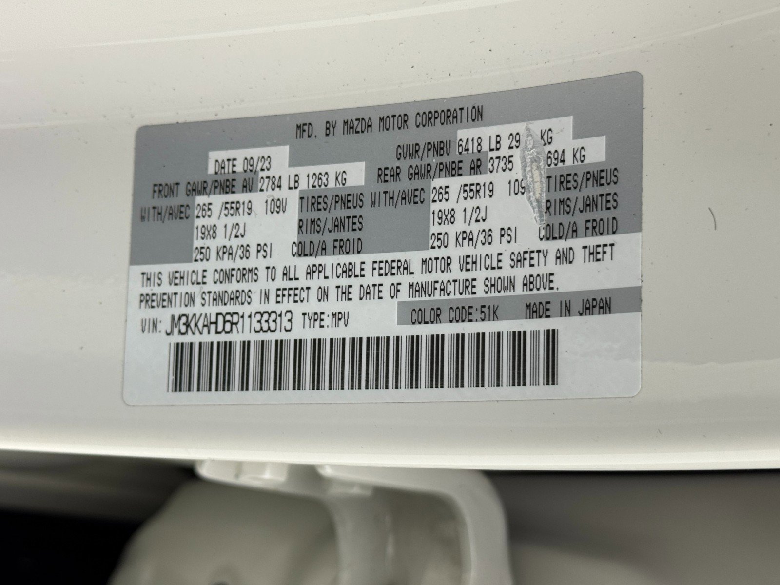 Used 2024 MAZDA CX-90 3.3 Turbo w/ Select Package image 42