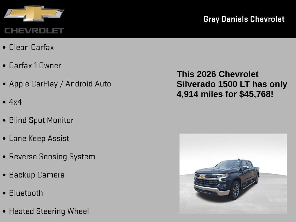 Certified 2026 Chevrolet Silverado 1500 LT image 7