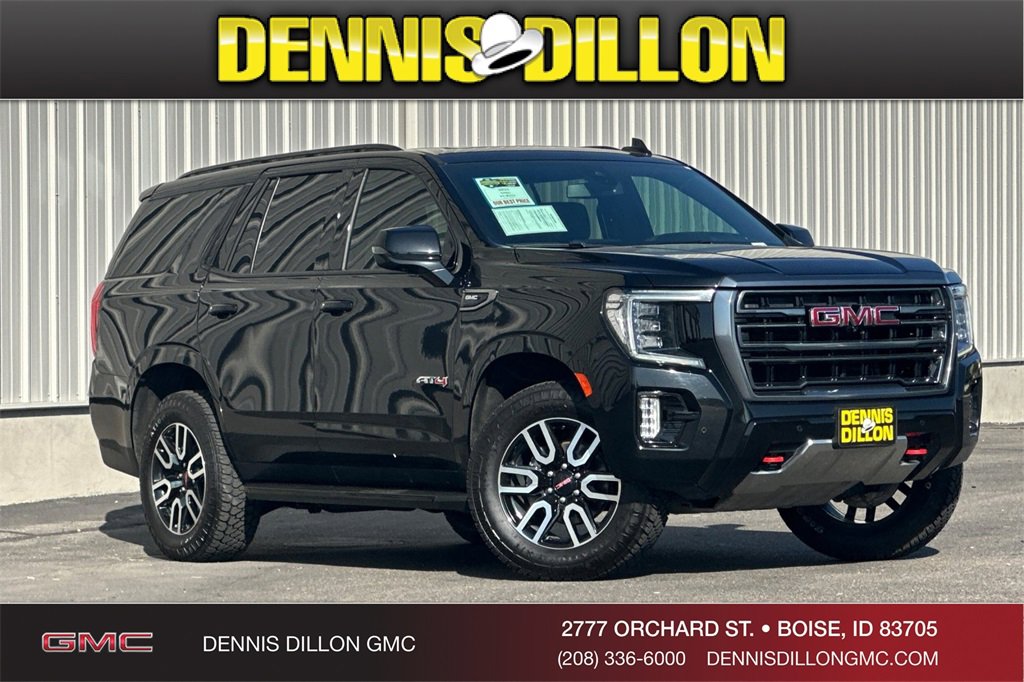 Used 2021 GMC Yukon AT4 w/ Rear Media and Nav Package