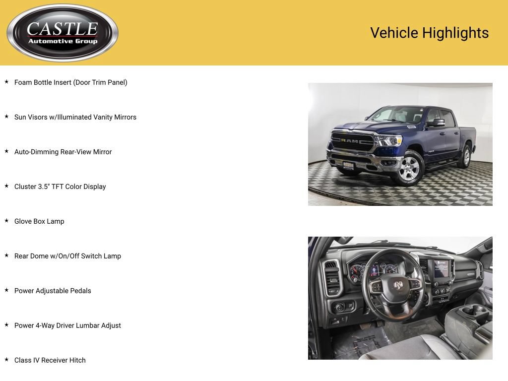 Used 2021 RAM 1500 Big Horn AWD/4WD image 12