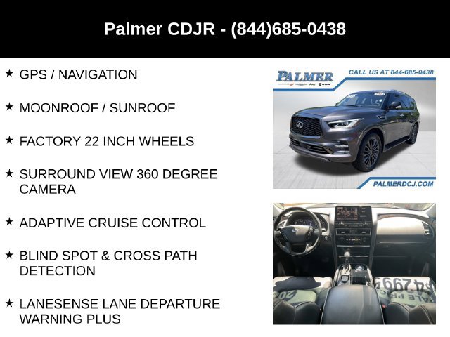 Used 2023 INFINITI QX80 Premium Select w/ Cargo Package RWD image 6