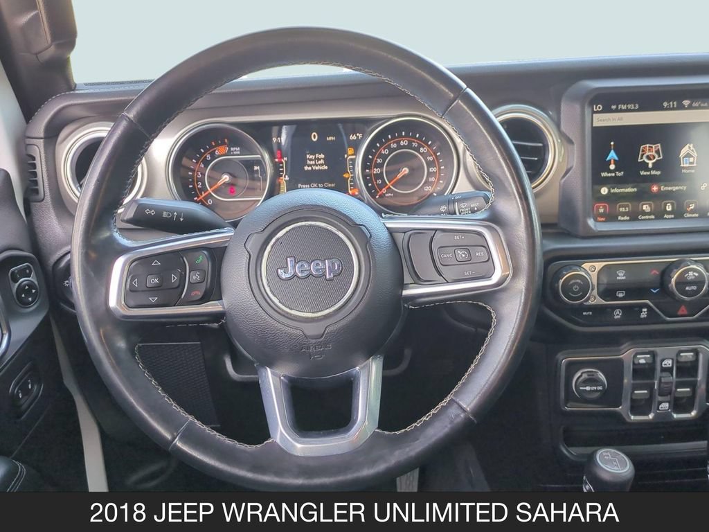 Used 2018 Jeep Wrangler Unlimited Sahara AWD/4WD image 12