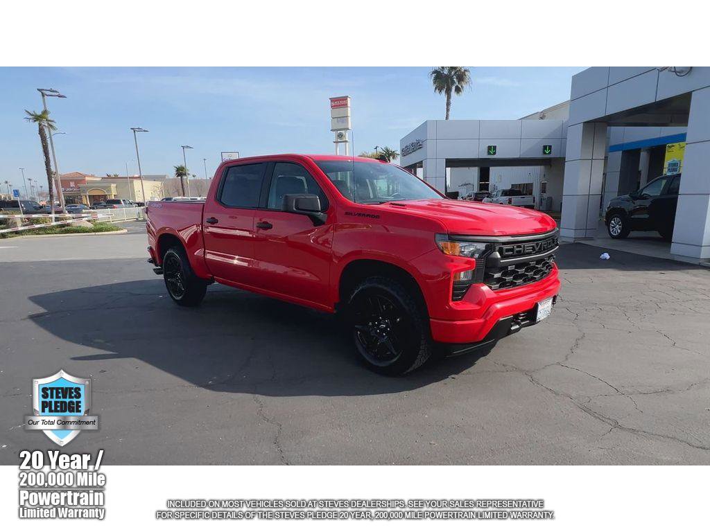 Used 2025 Chevrolet Silverado 1500 Custom w/ LPO, Dark Essentials Package image 2