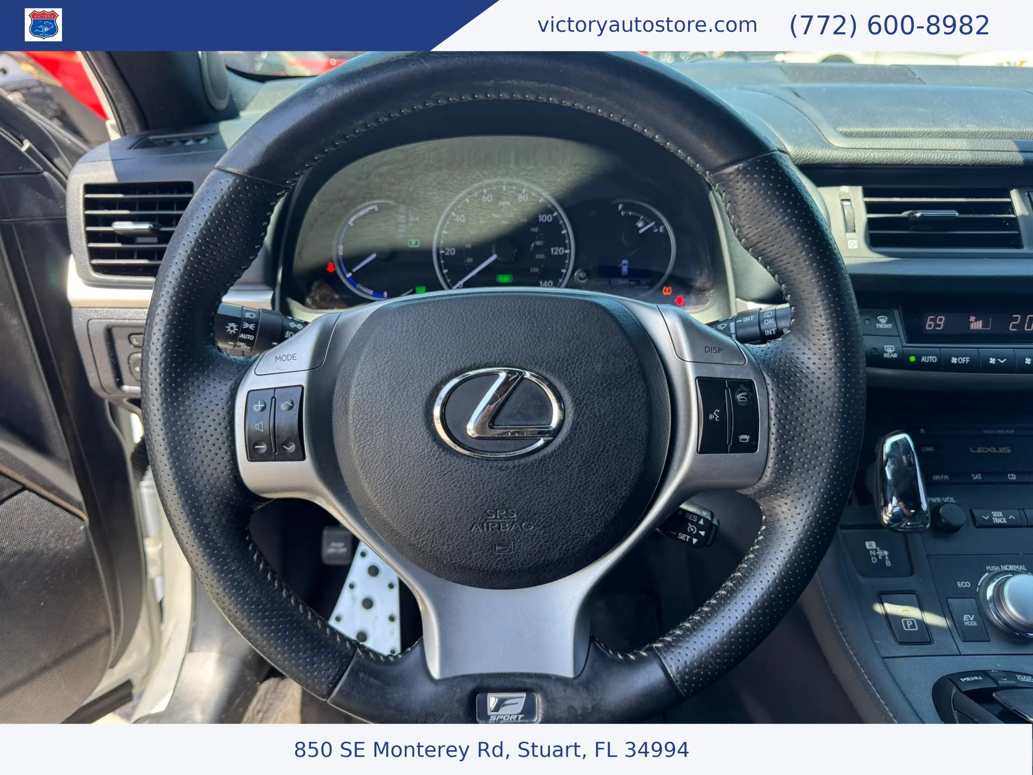 Used 2012 Lexus CT 200h Premium w/ Premium Audio Pkg (F Sport) FWD image 28