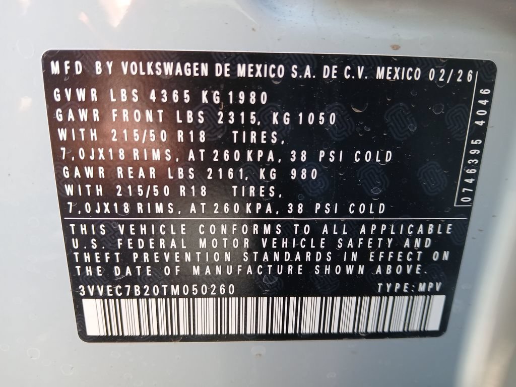 New 2026 Volkswagen Taos SE FWD image 29
