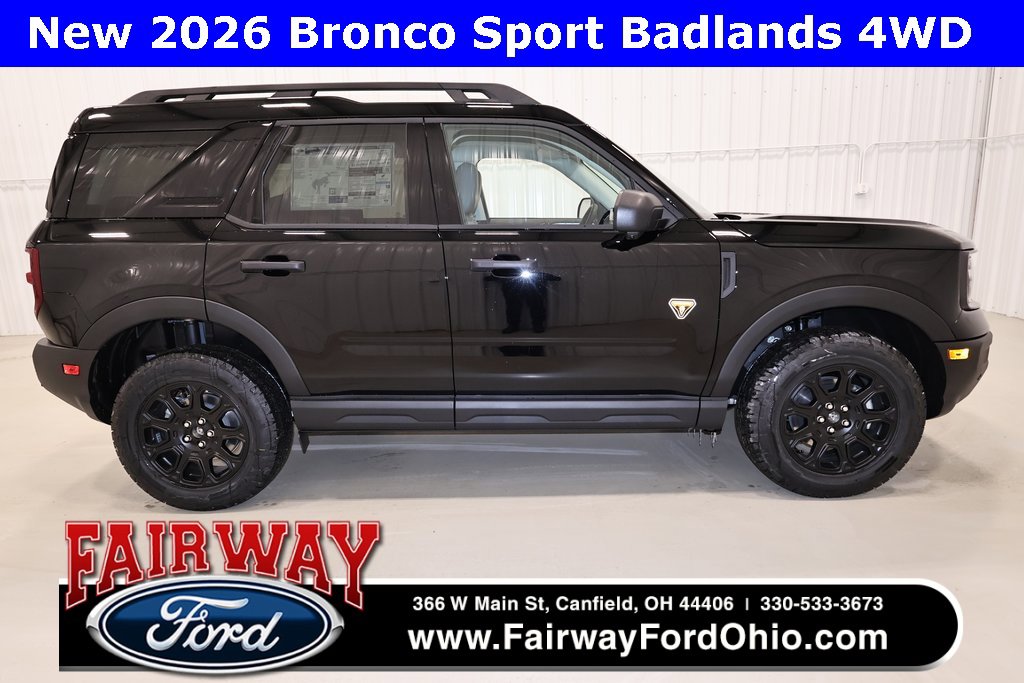 New 2026 Ford Bronco Sport Badlands w/ Badlands Tech Package