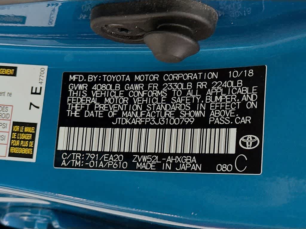 Used 2018 Toyota Prius Prime Advanced w/ Carpet Mat Package FWD image 21