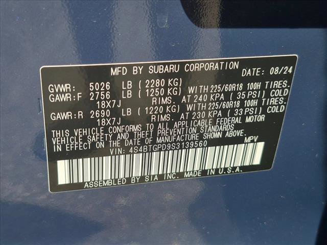 Used 2025 Subaru Outback Touring XT AWD/4WD image 26