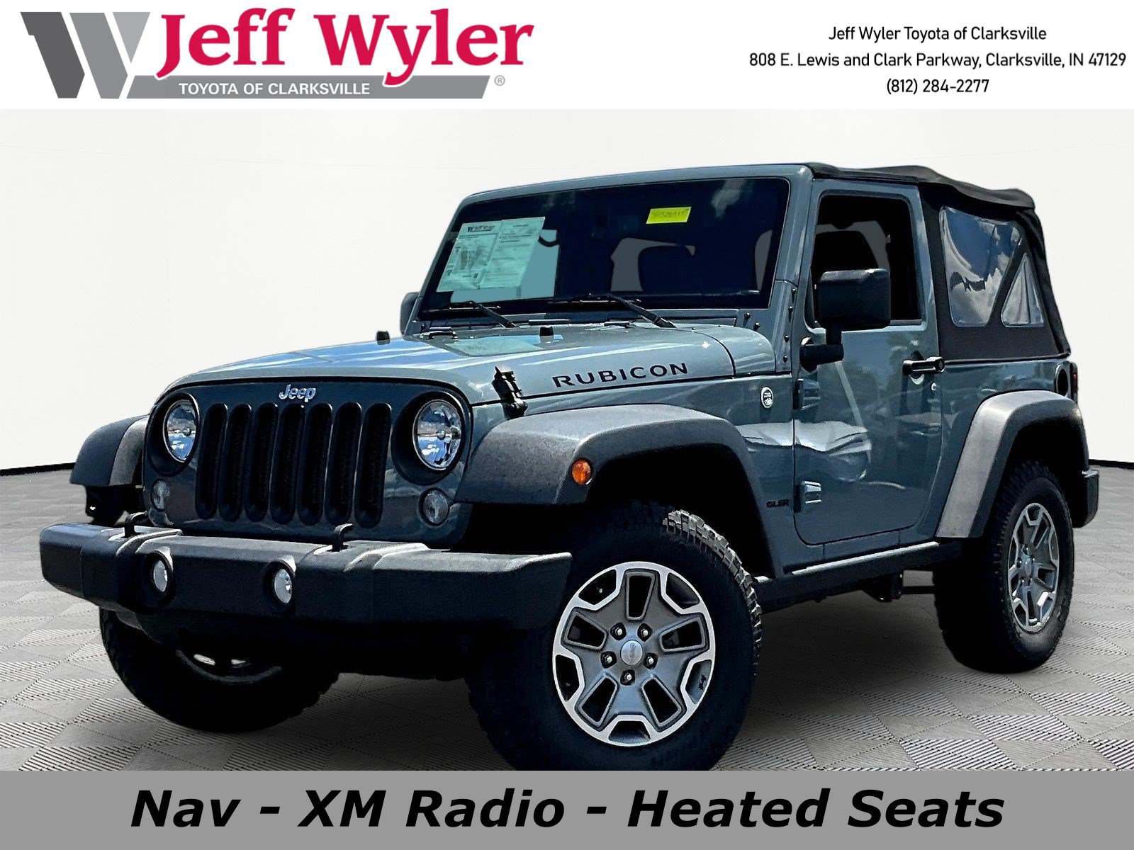 Used 2015 Jeep Wrangler Rubicon w/ Power Convenience Group AWD/4WD video 1