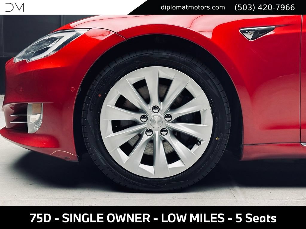 Used 2017 Tesla Model S 75D AWD/4WD image 37