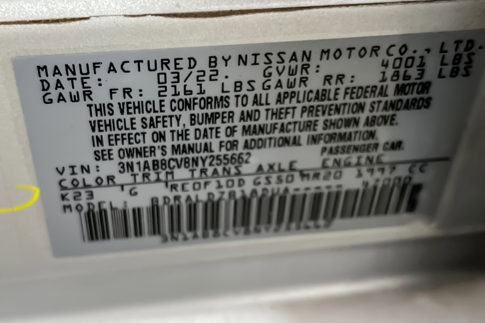 Used 2022 Nissan Sentra SV image 29