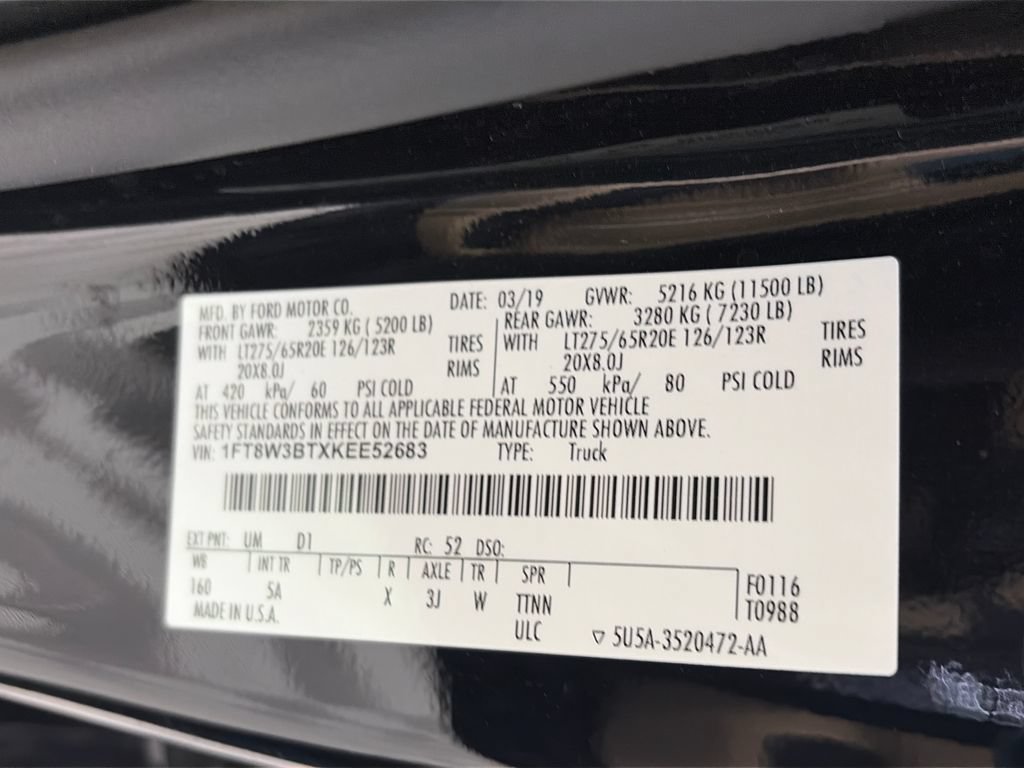 Used 2019 Ford F350 Lariat w/ Lariat Ultimate Package AWD/4WD image 9
