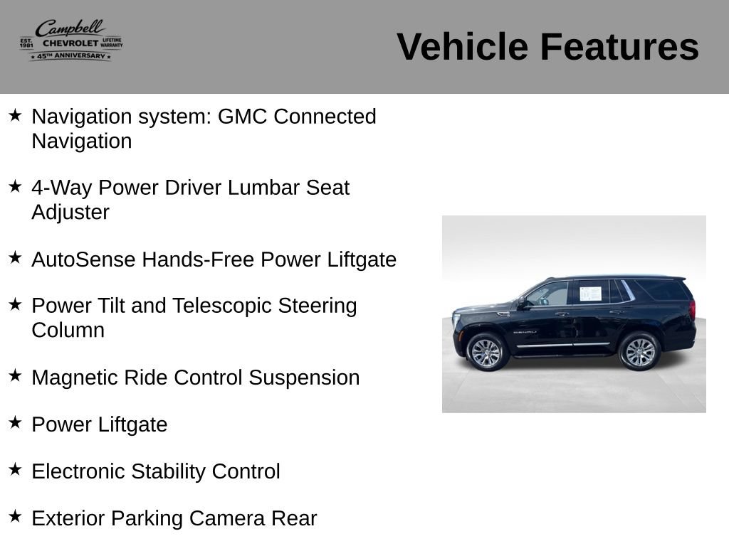 Used 2025 GMC Yukon Denali AWD/4WD image 16