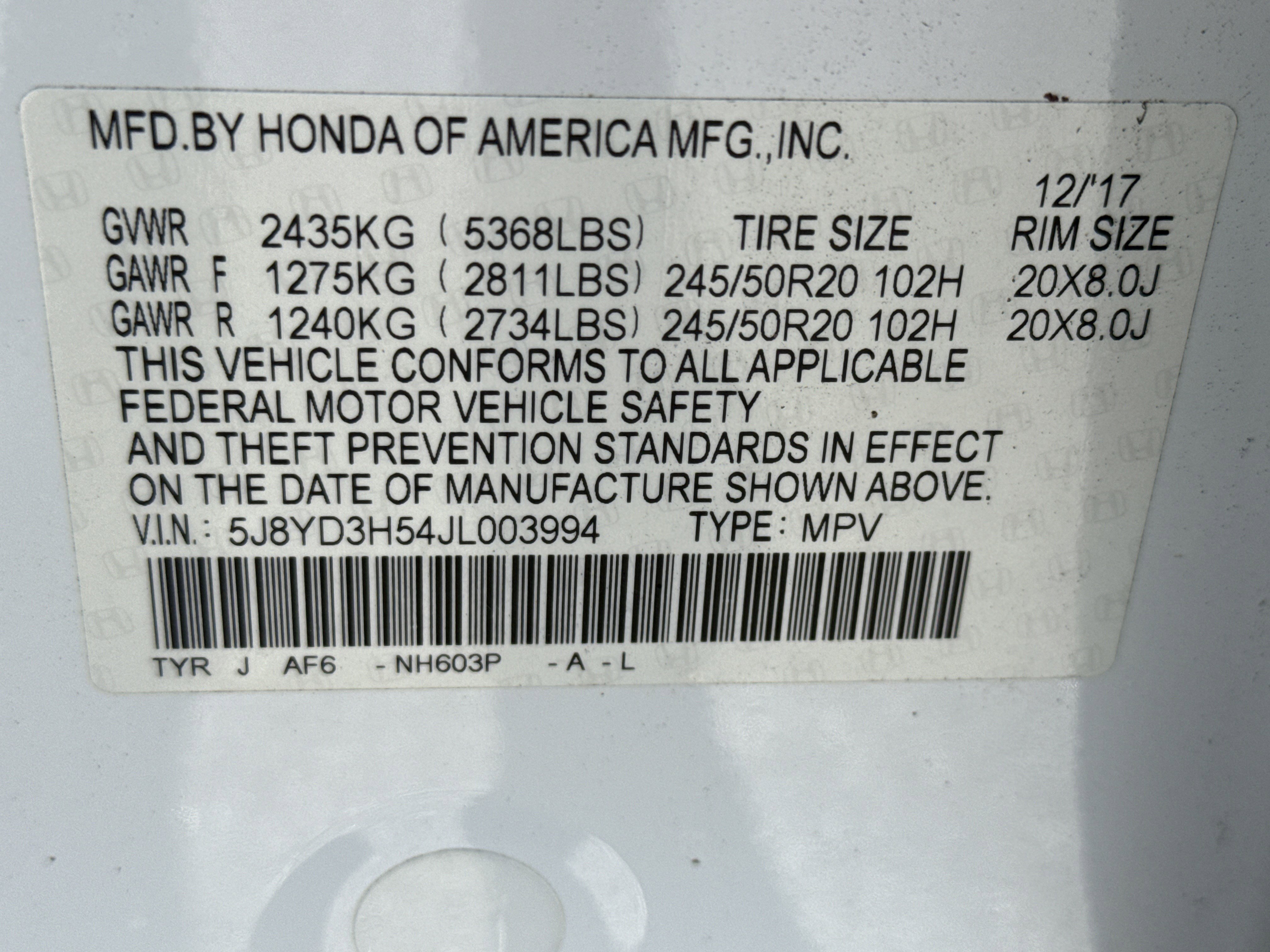 Used 2018 Acura MDX FWD w/ Technology Package image 35