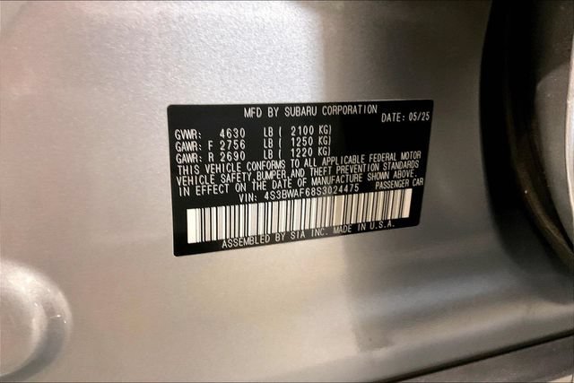 Used 2025 Subaru Legacy Premium AWD/4WD image 35