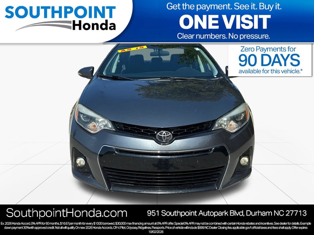 Used 2015 Toyota Corolla S FWD image 2