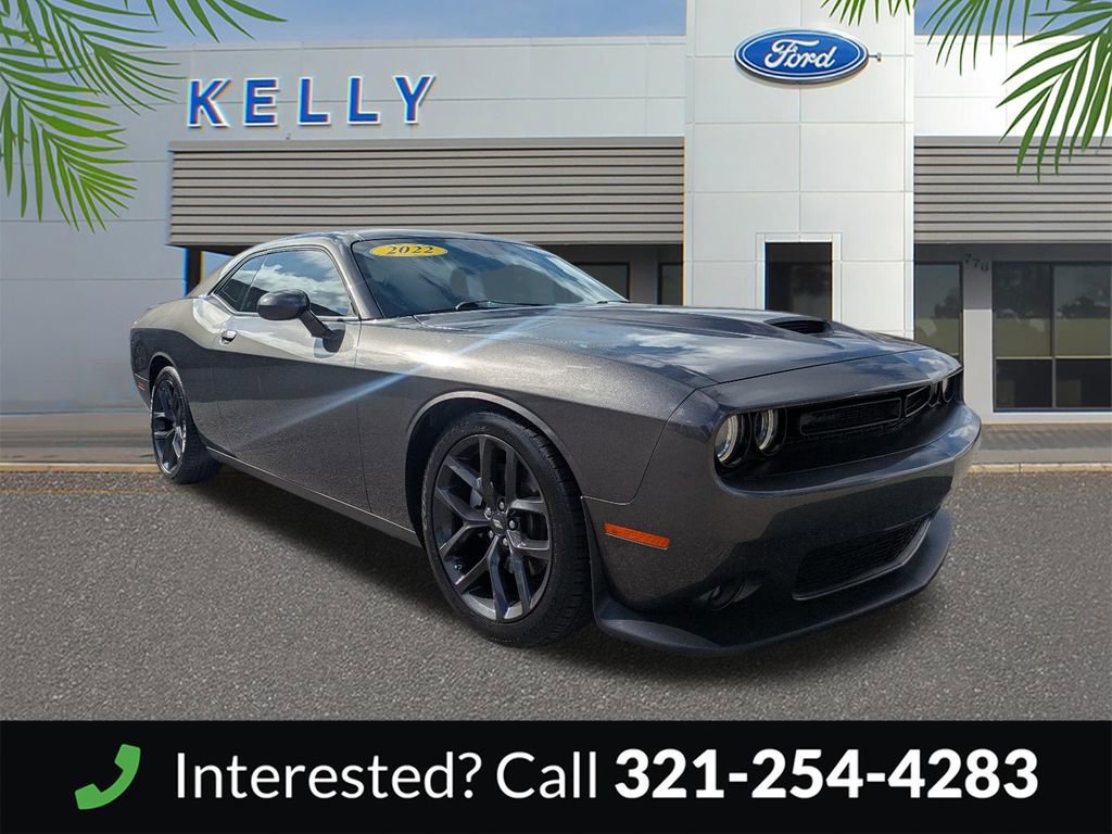 Used 2022 Dodge Challenger GT w/ Blacktop Package RWD image 4