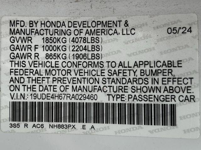 Certified 2024 Acura Integra A-Spec FWD image 33