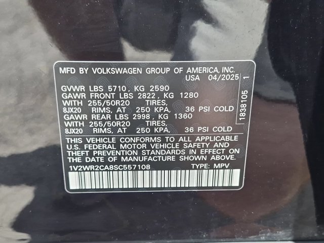 Used 2025 Volkswagen Atlas SE FWD image 36