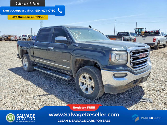 Used 2017 GMC Sierra 1500 SLT w/ Texas SLT Premium Package AWD/4WD image 5