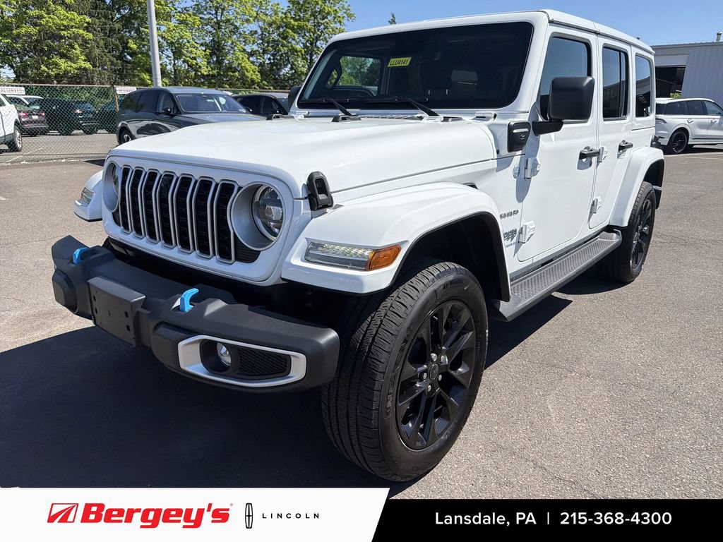 Used 2024 Jeep Wrangler Unlimited Sahara w/ Technology Group