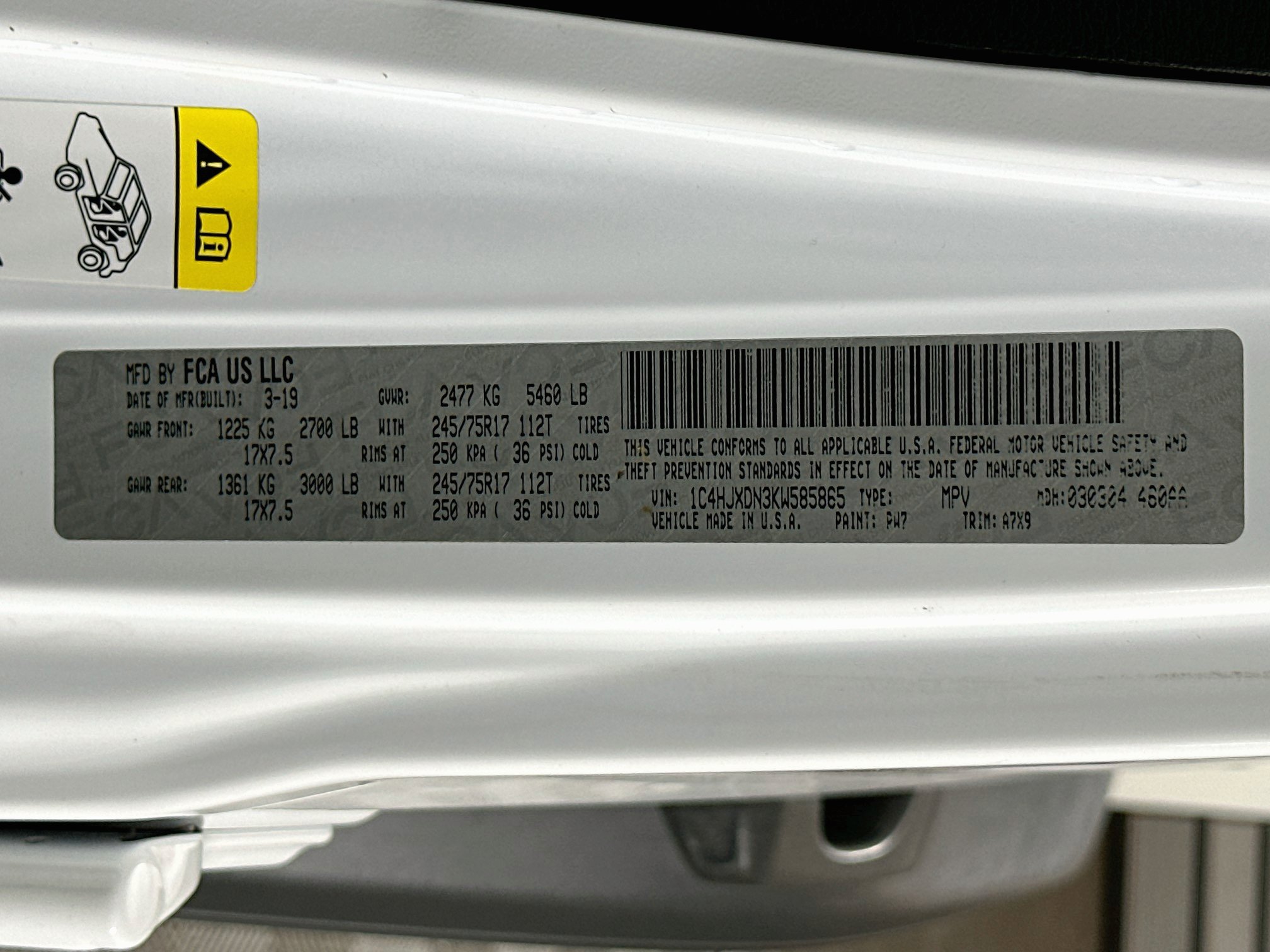 Used 2019 Jeep Wrangler Unlimited Sport S AWD/4WD image 12