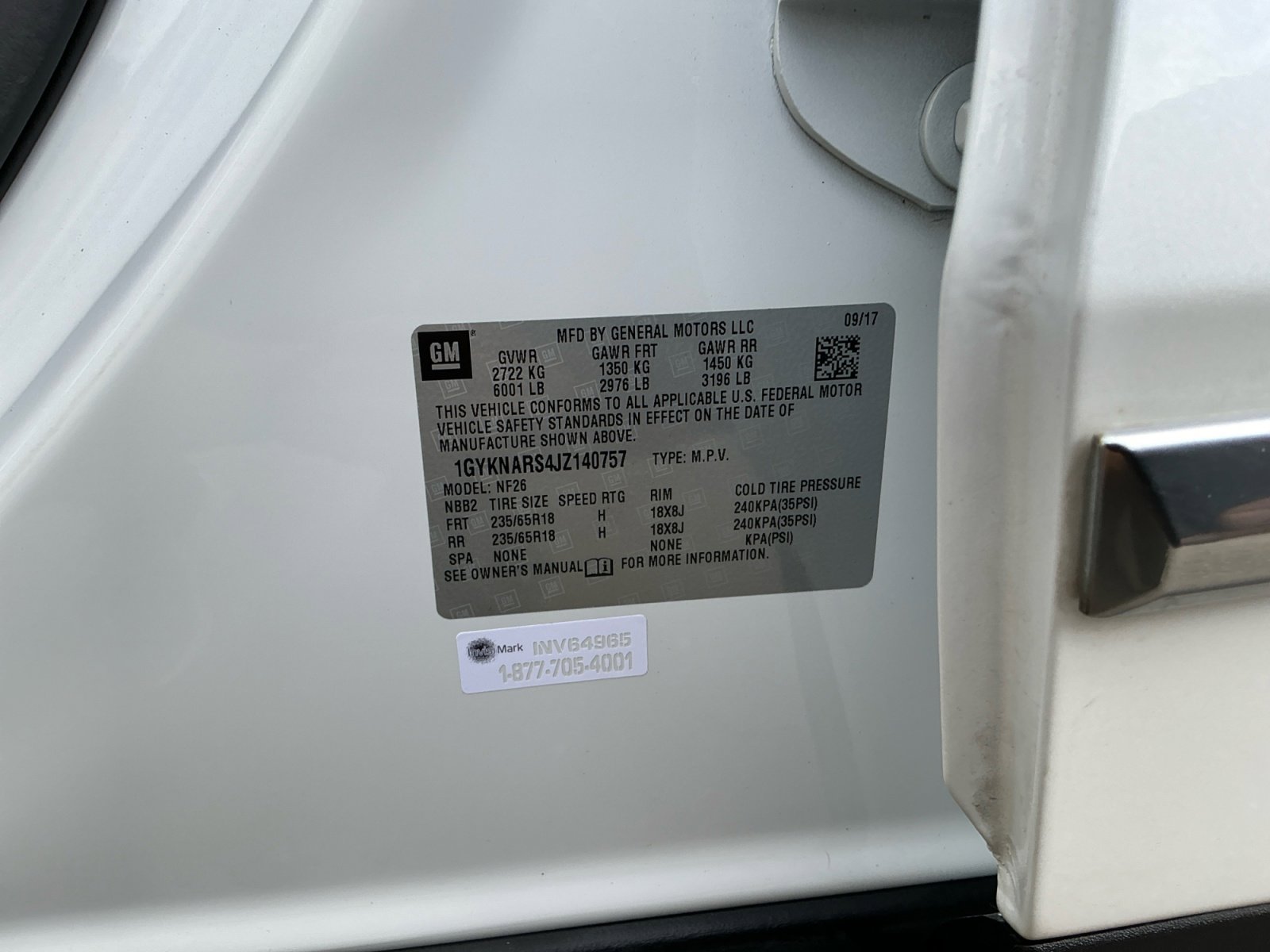 Used 2018 Cadillac XT5 FWD image 29