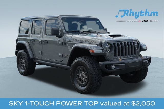 Used 2022 Jeep Wrangler Unlimited Rubicon w/ Trailer Tow Package AWD/4WD image 1